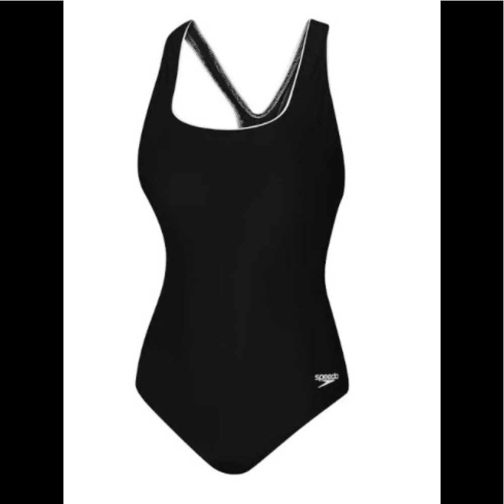Speedo Women's Ultraback with Piping 1-Piece Swimsuit / Size 6